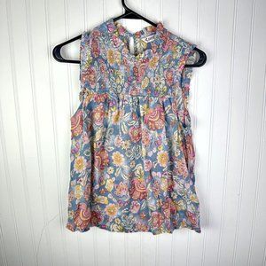 Nanette Lepore Sleeveless blouse Floral‎ Print